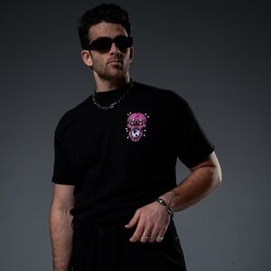 ISO Ideologie Hasan Piker HasanAbi Skull Tour T Shirt in Large